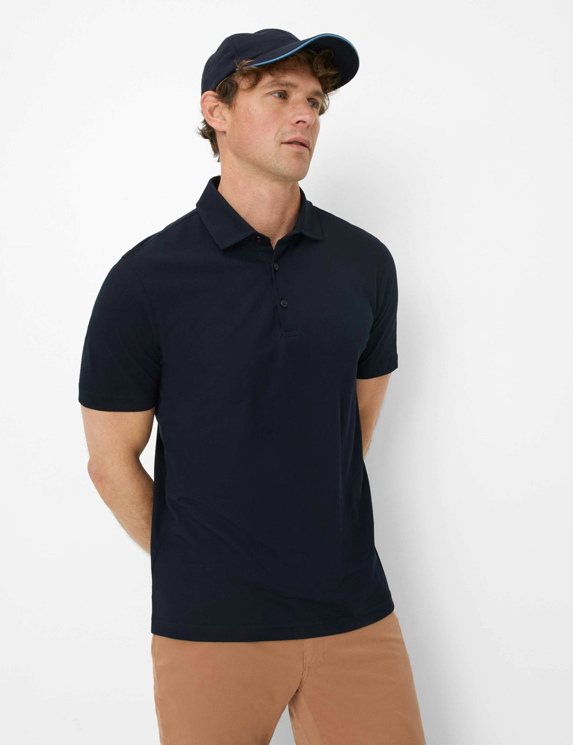 BRAX – ULTRALIGHT COTTON PIQUE POLO SHIRT - Image 9