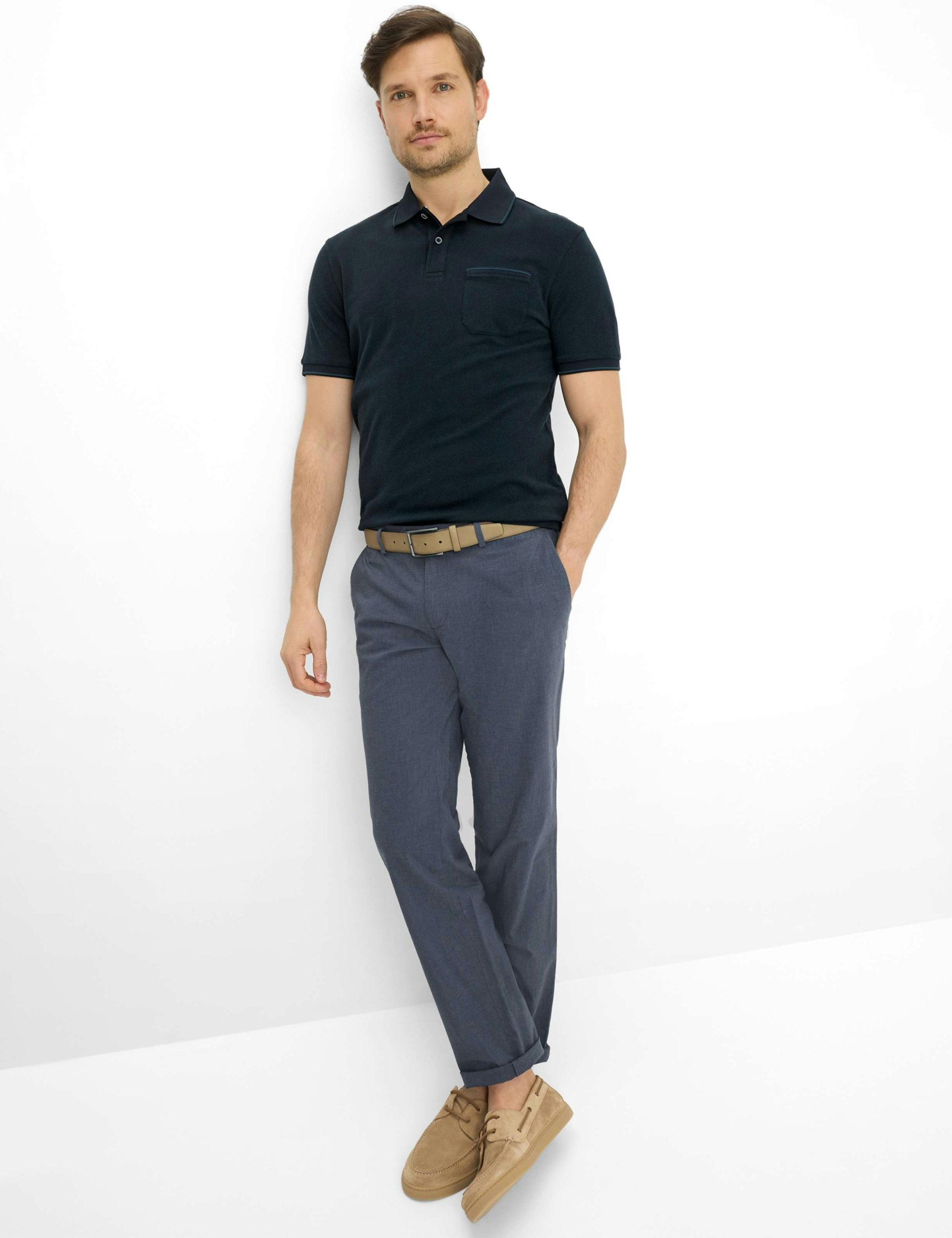 BRAX – EASYCARE COTTON PIQUE POLO SHIRT - Image 6