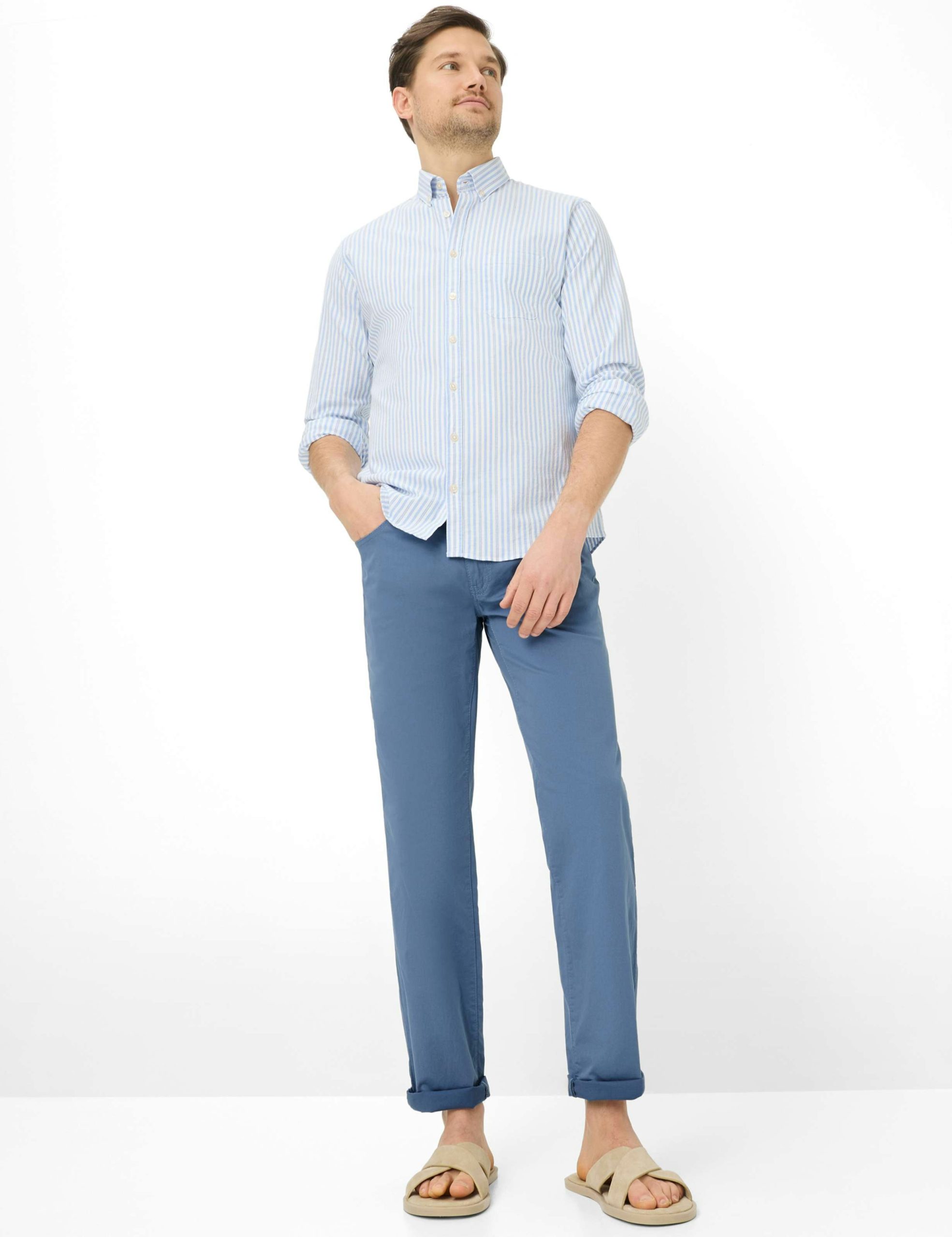 BRAX – ULTRALIGHT SATIN COTTON TROUSERS - Image 10