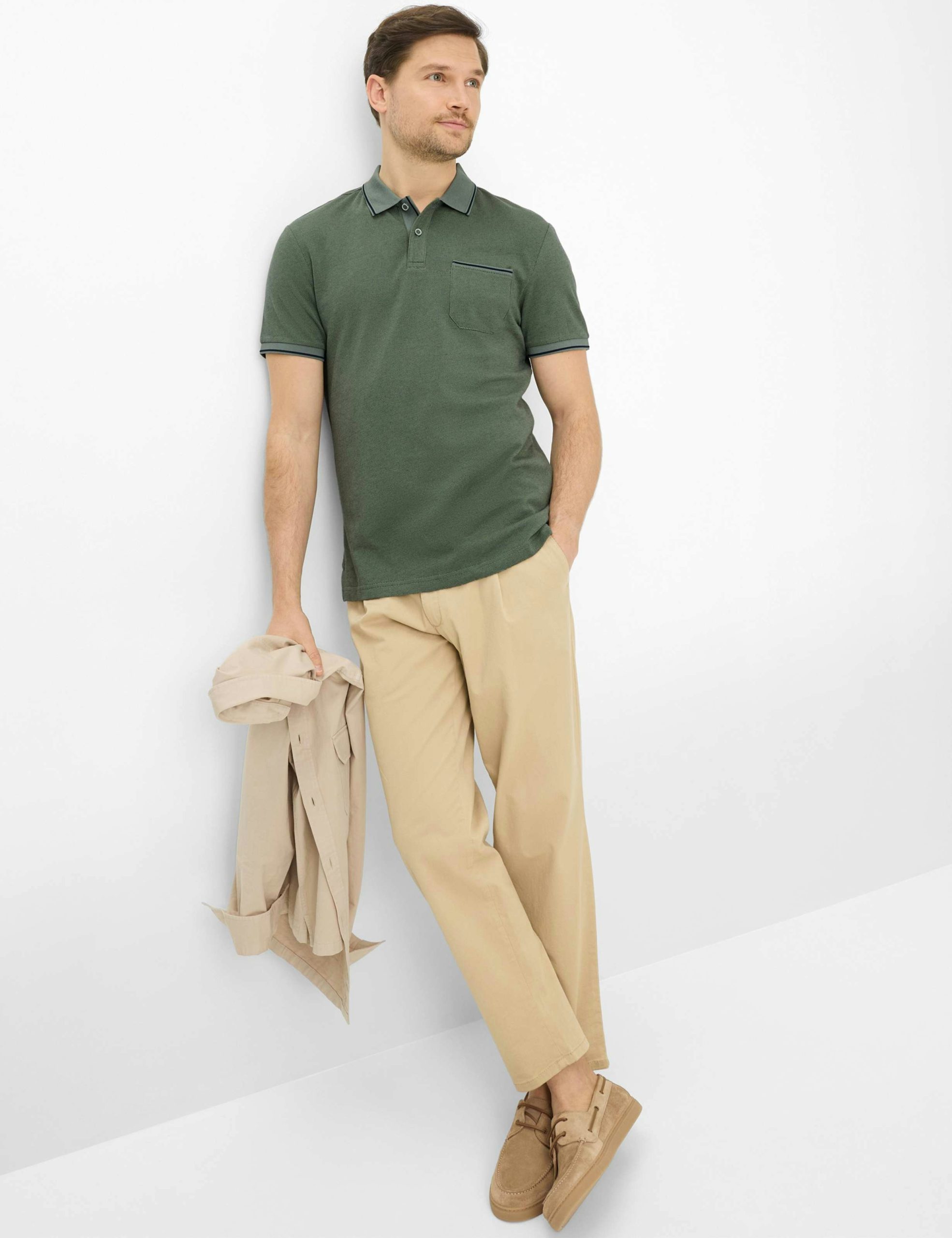 BRAX – EASYCARE COTTON PIQUE POLO SHIRT - Image 2