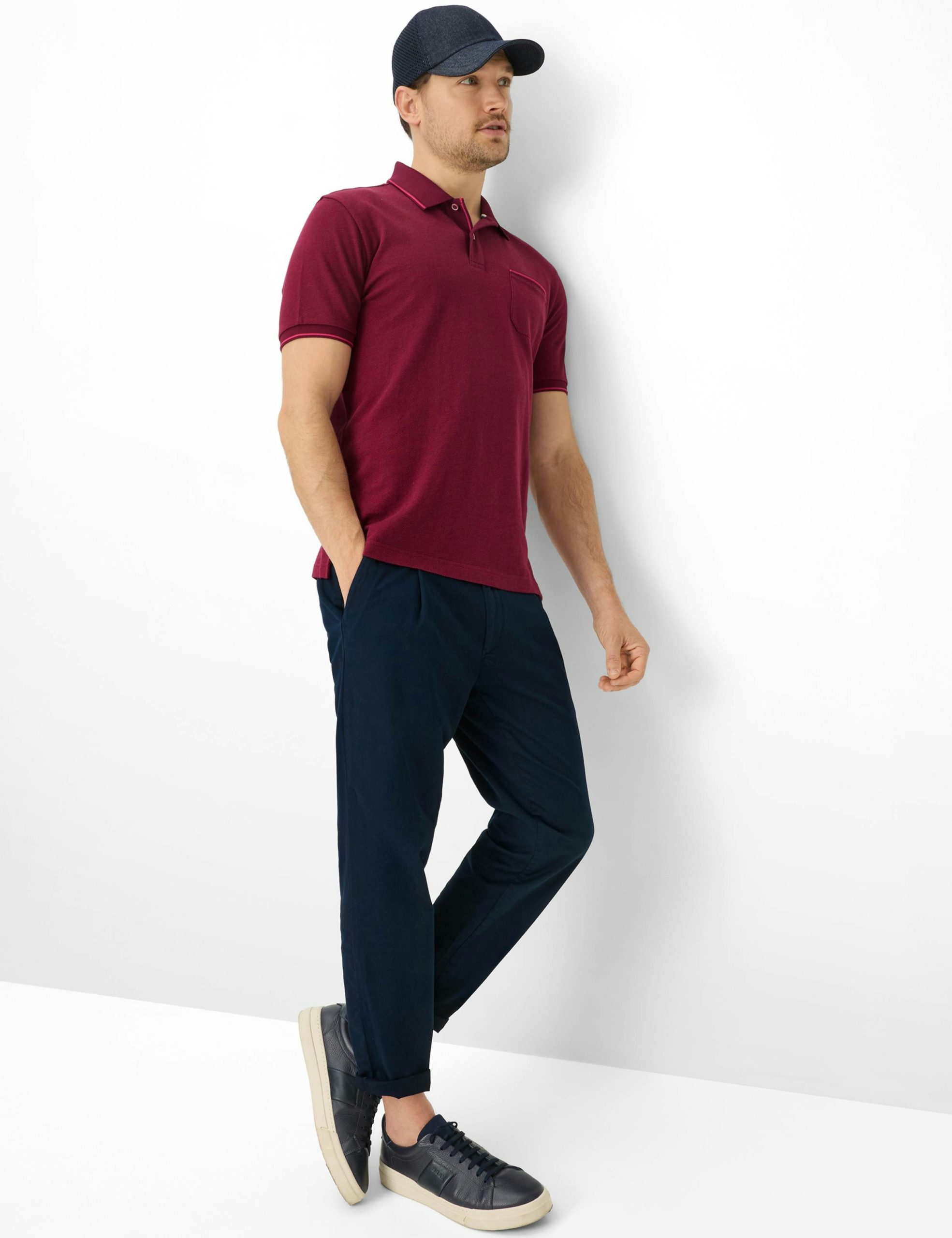 BRAX – EASYCARE COTTON PIQUE POLO SHIRT - Image 10