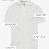 BRAX – ULTRALIGHT COTTON PIQUE POLO SHIRT - Thumbnail Image 3