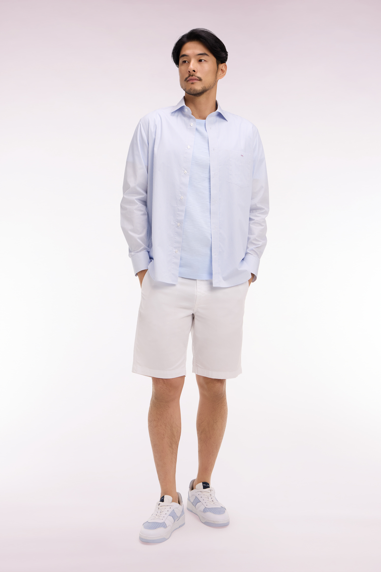 EDEN PARK - COTTON CHINO SHORTS - Image 17