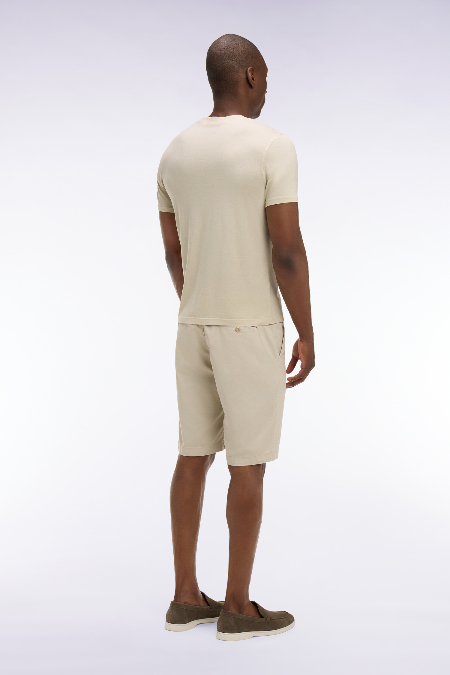 EDEN PARK - COTTON CHINO SHORTS - Image 4