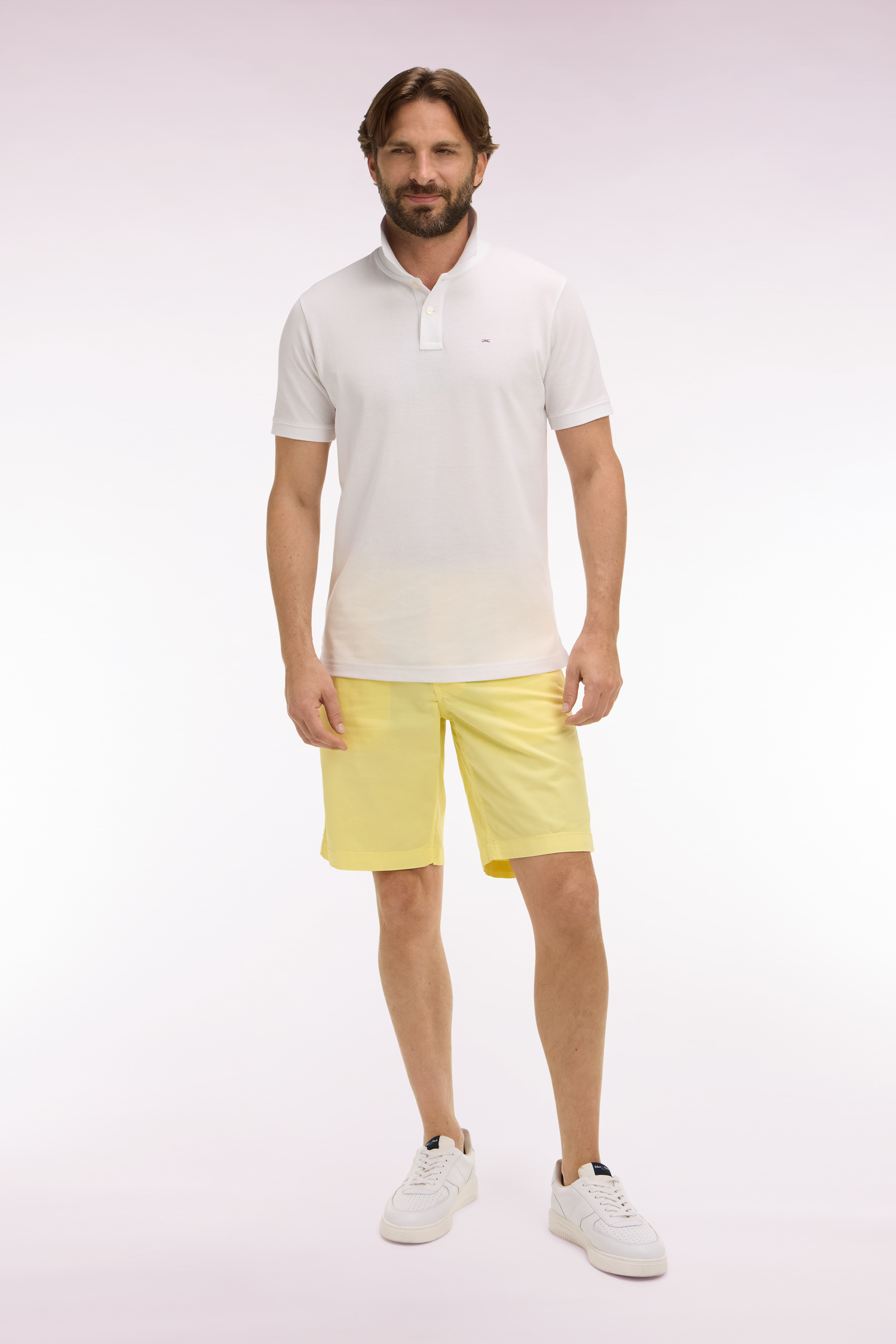 EDEN PARK - COTTON CHINO SHORTS - Image 9