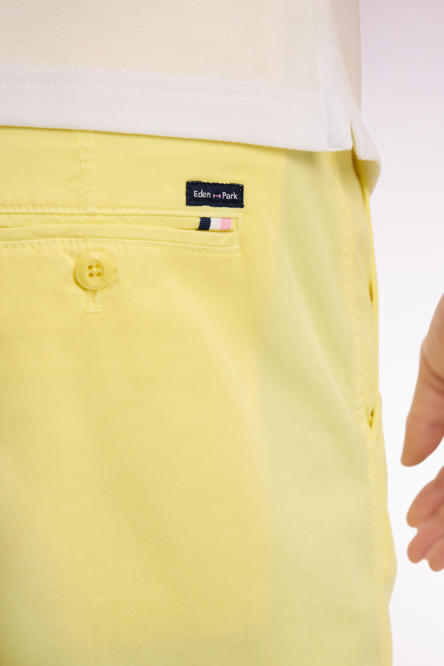 EDEN PARK - COTTON CHINO SHORTS - Image 10