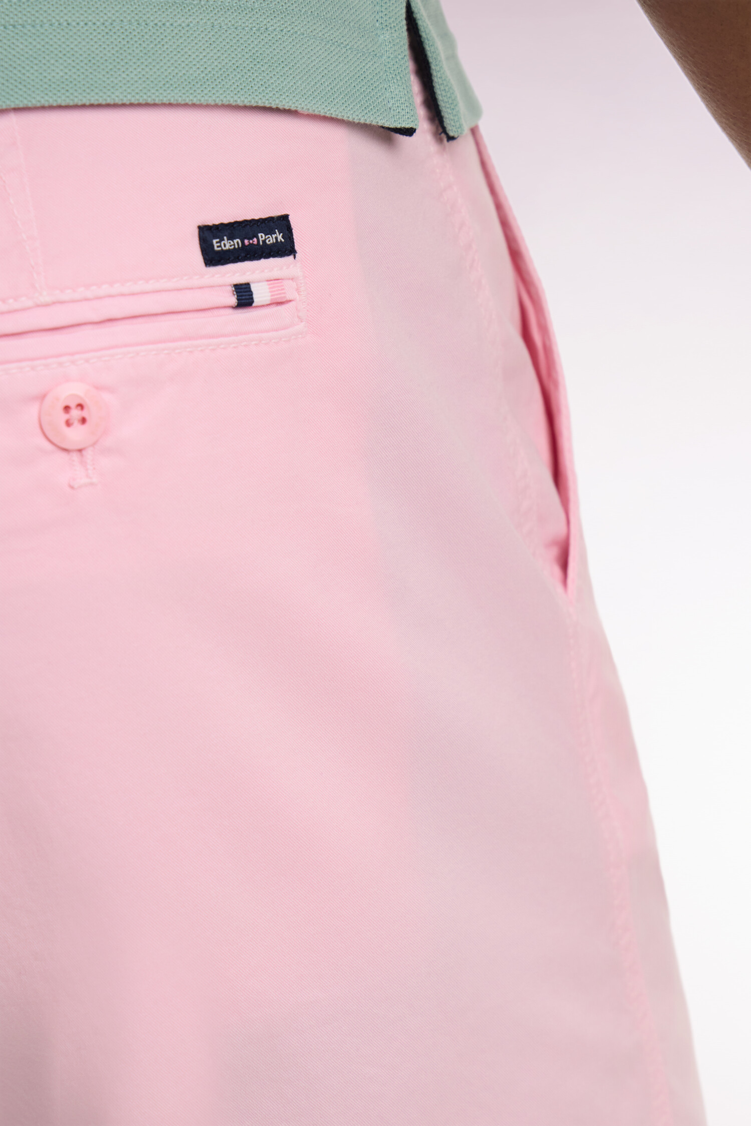 EDEN PARK - COTTON CHINO SHORTS - Image 6