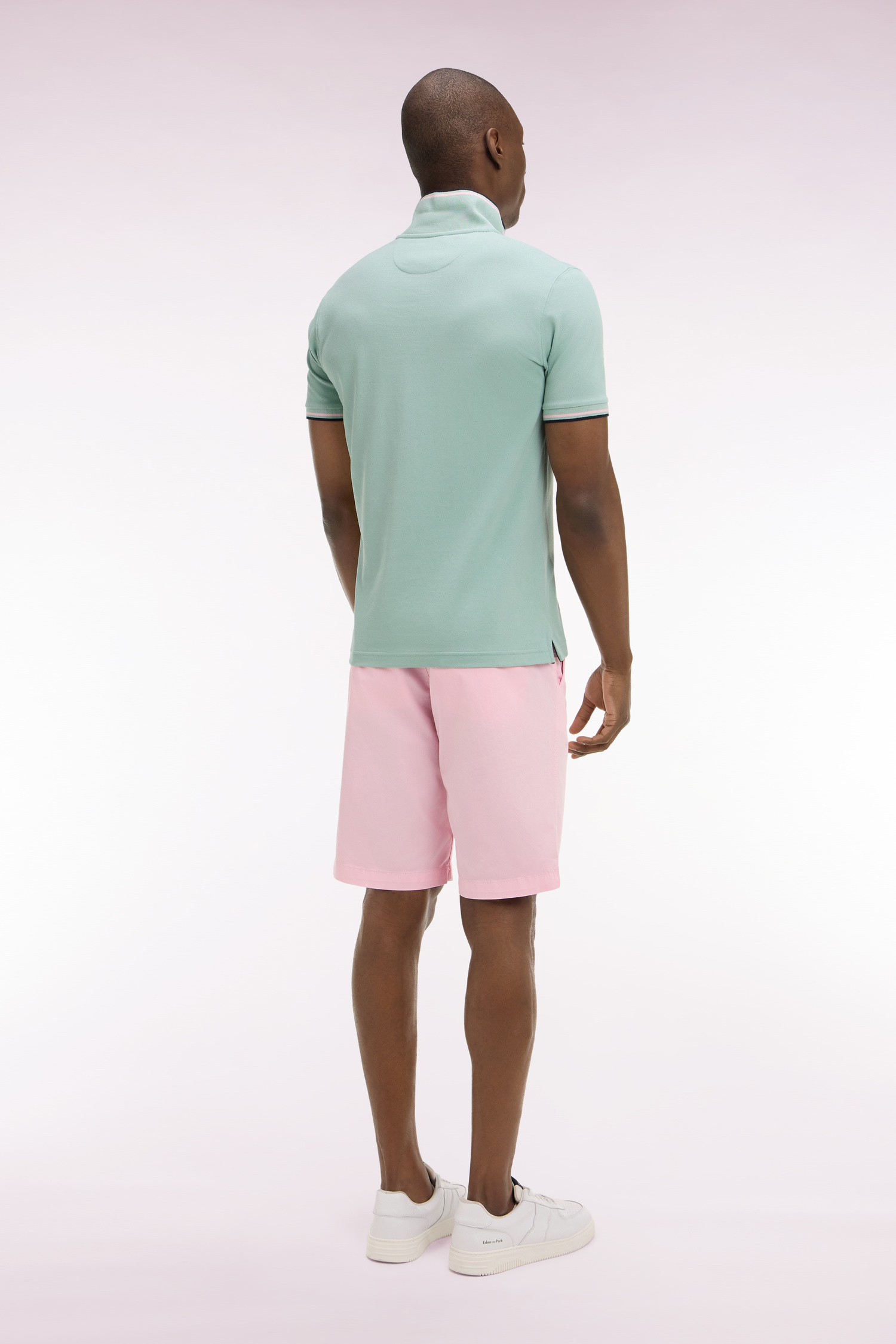 EDEN PARK - COTTON CHINO SHORTS - Image 8