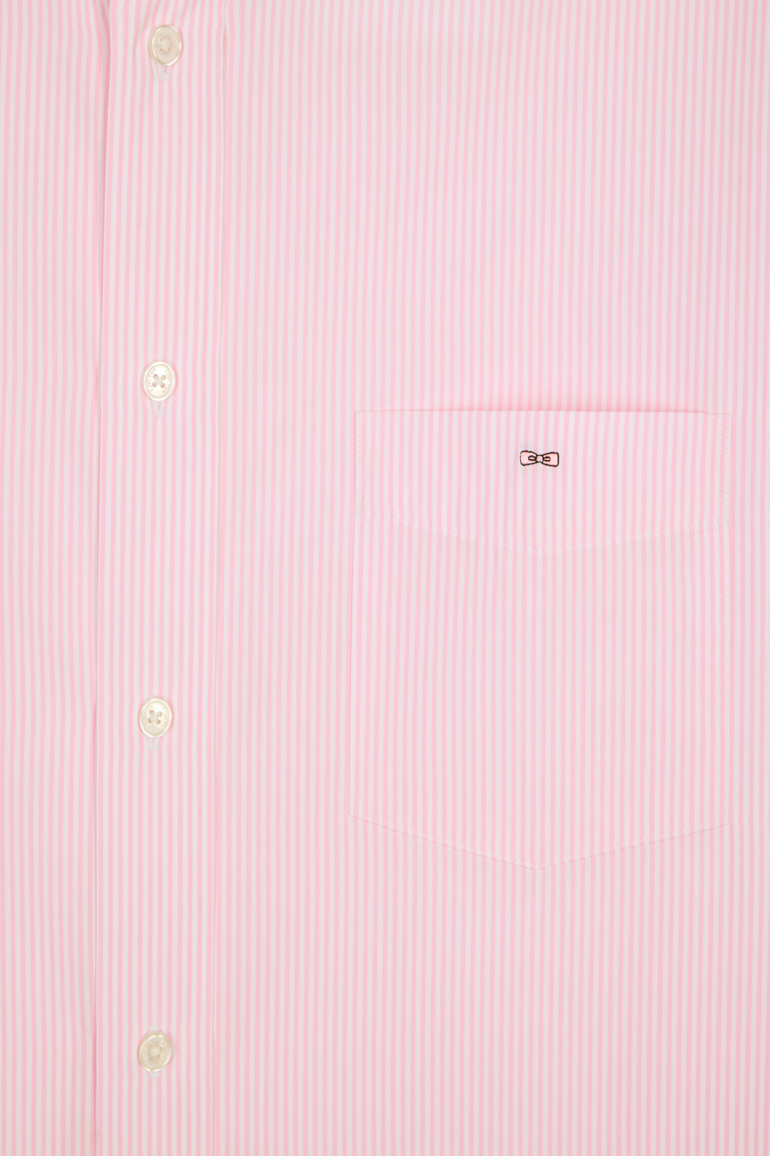 EDEN PARK - NARROW STRIPED COTTON SHORT SLEEVED SHIRT - Image 3