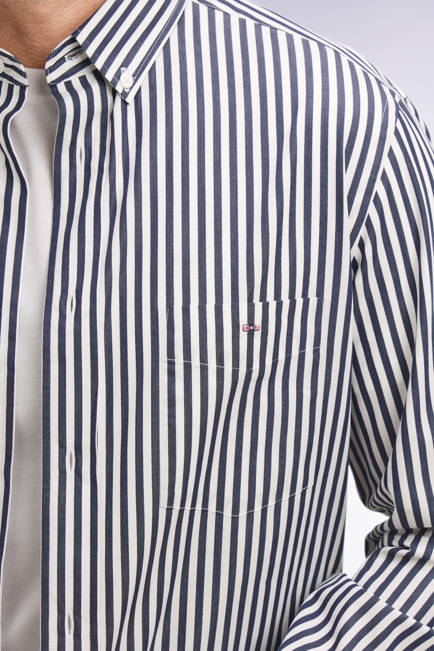 EDEN PARK - COTTON STRIPED SHIRT - Image 10