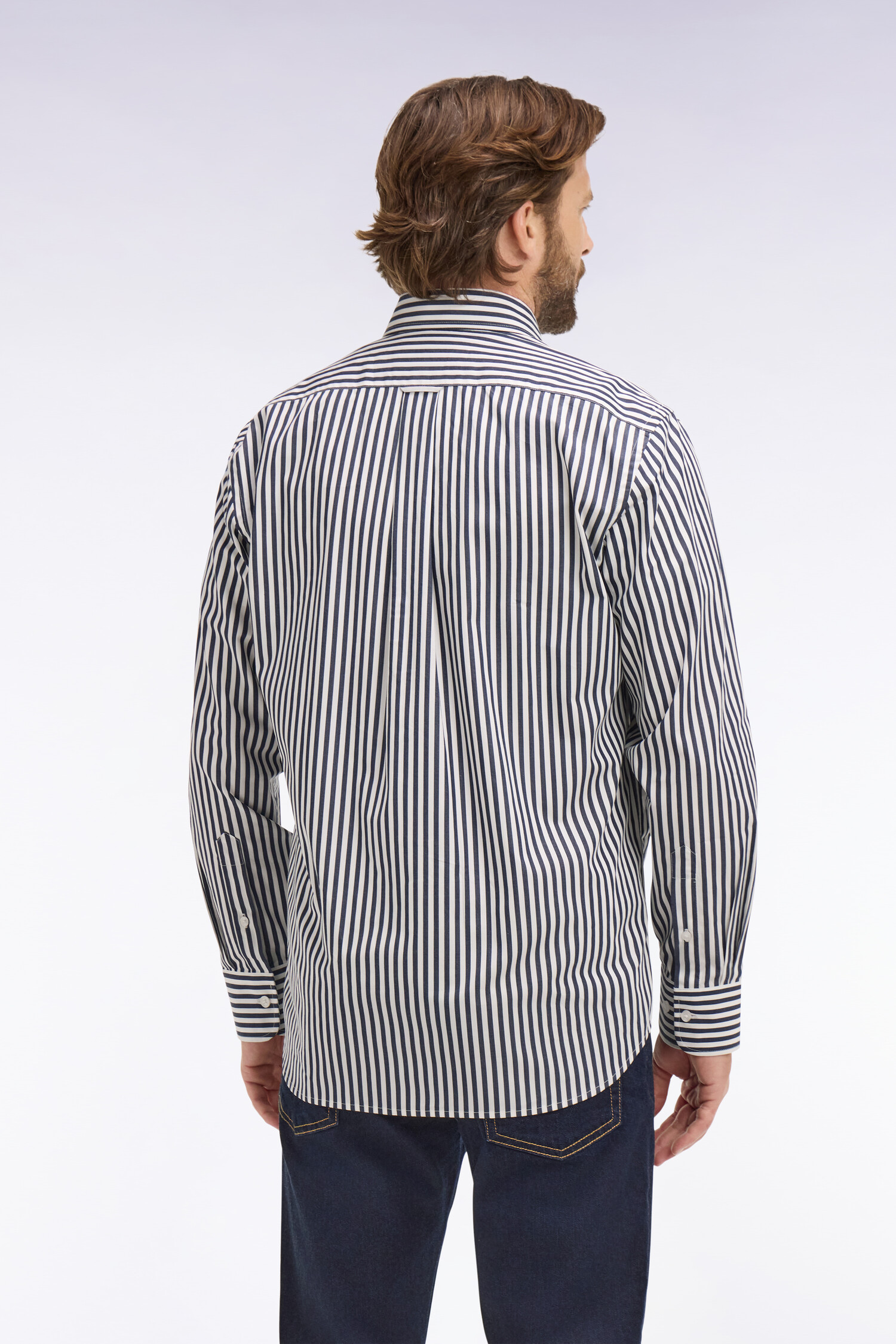 EDEN PARK - COTTON STRIPED SHIRT - Image 12