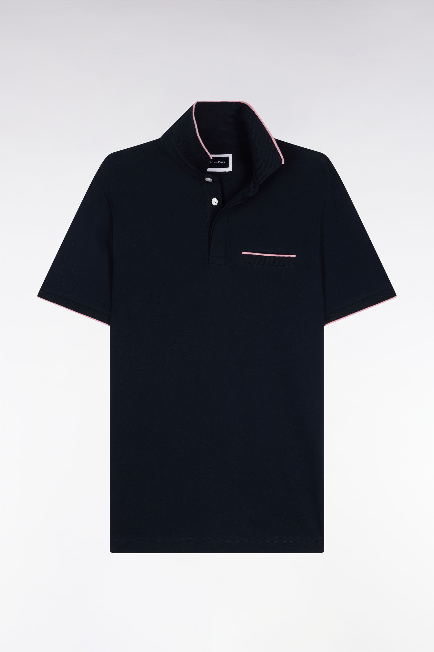 EDEN PARK - STRETCH COTTON PIQUE POLO SHIRT - Image 5