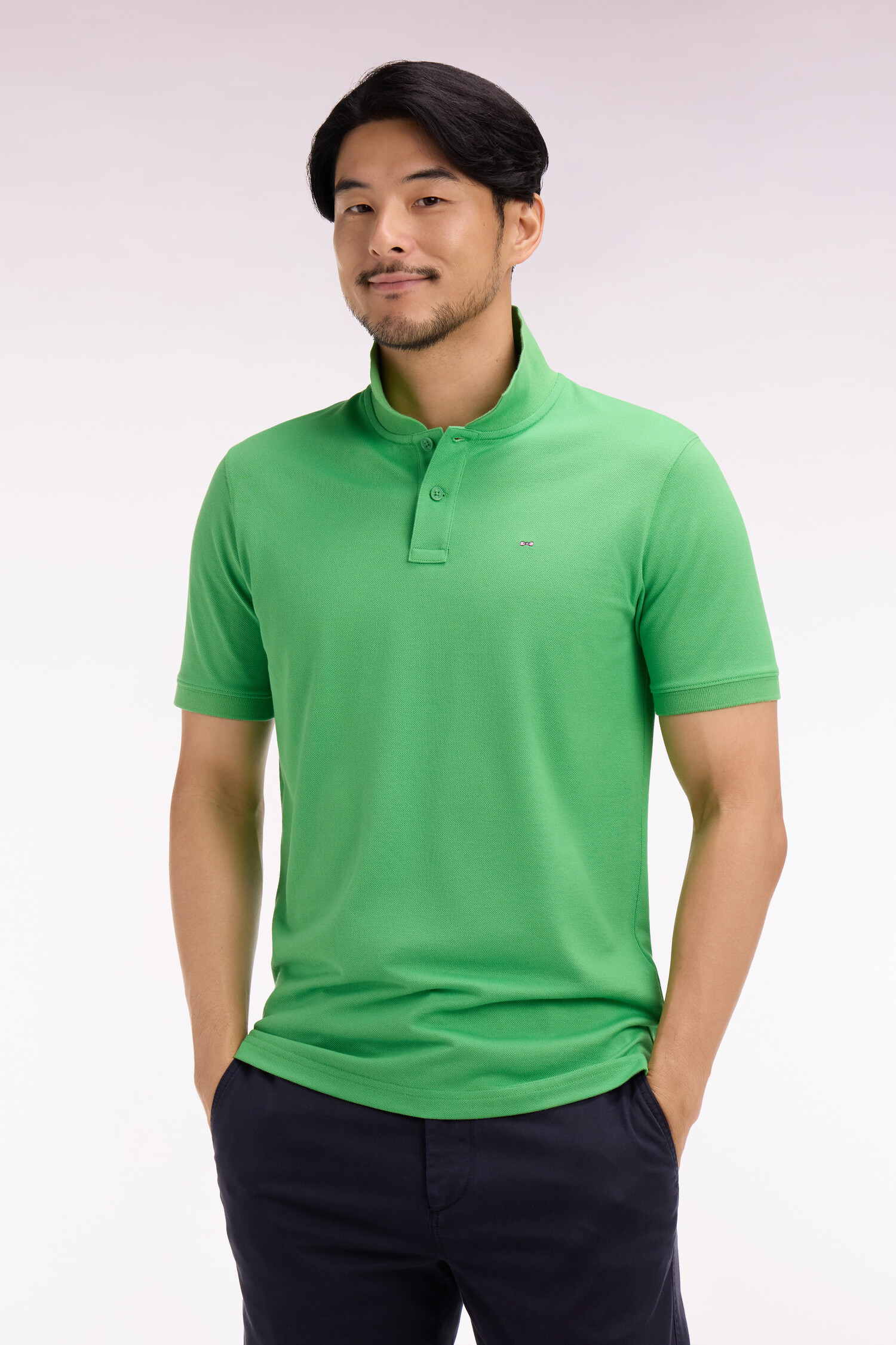 EDEN PARK - COTTON PIQUE POLO SHIRT - Image 1