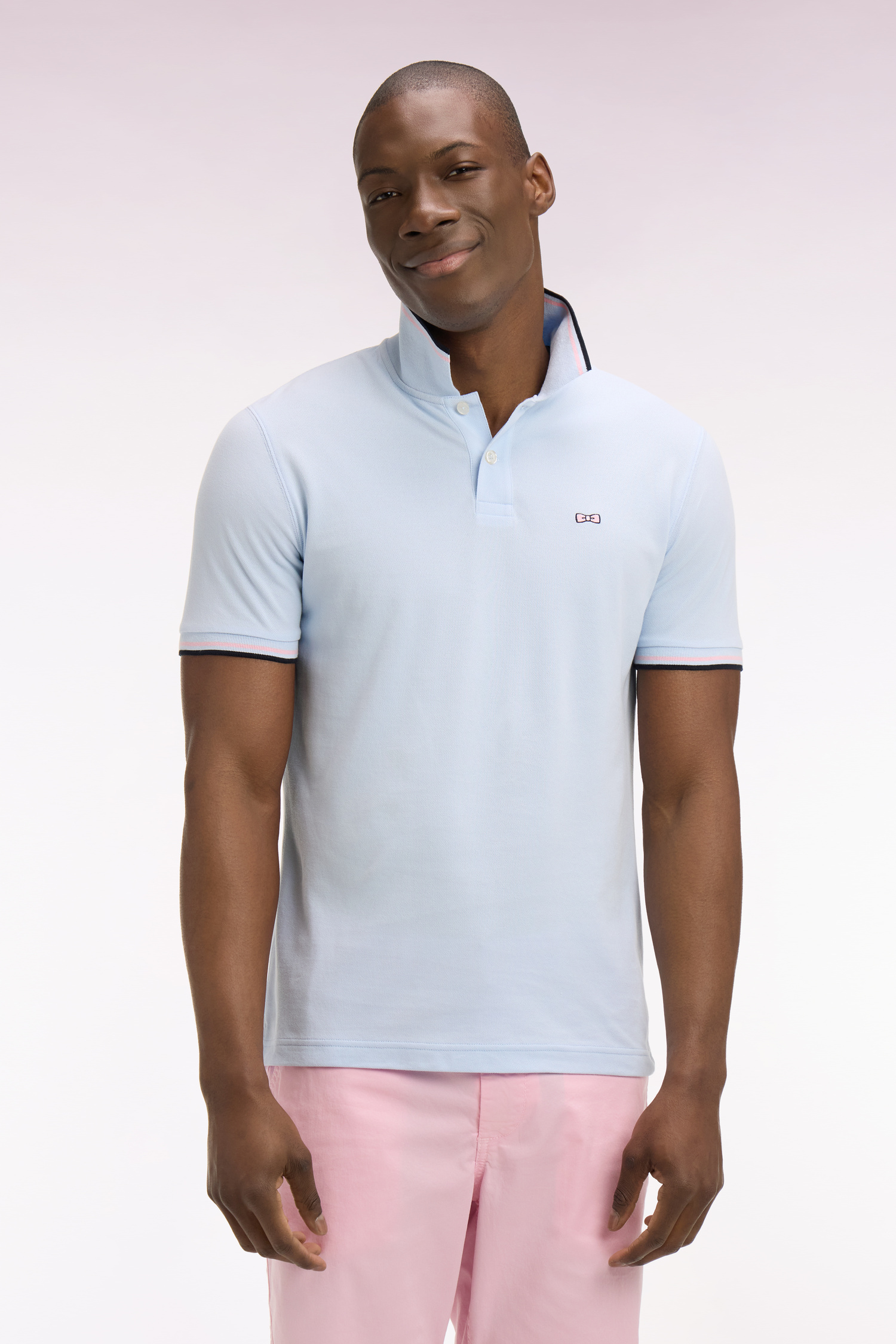 EDEN PARK - COTTON PIQUE POLO SHIRT WITH TRIM - Image 8