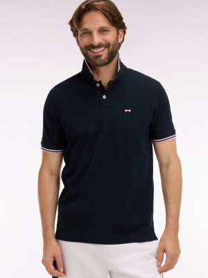 EDEN PARK - COTTON PIQUE POLO SHIRT WITH TRIM