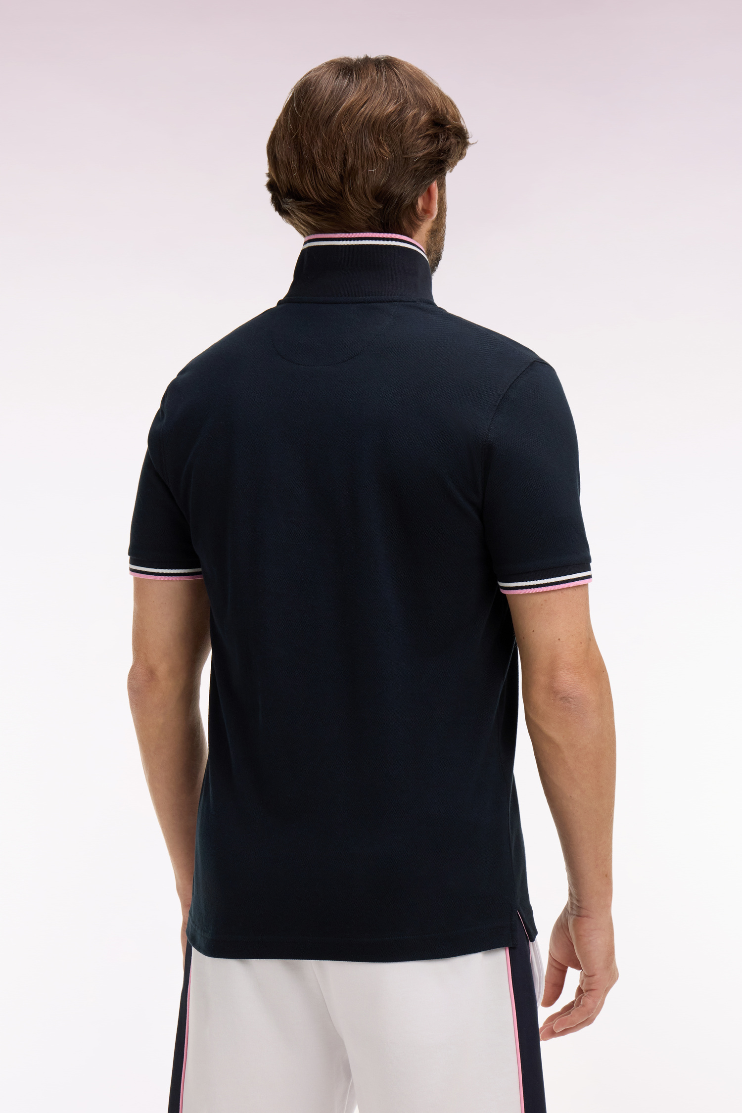 EDEN PARK - COTTON PIQUE POLO SHIRT WITH TRIM - Image 4