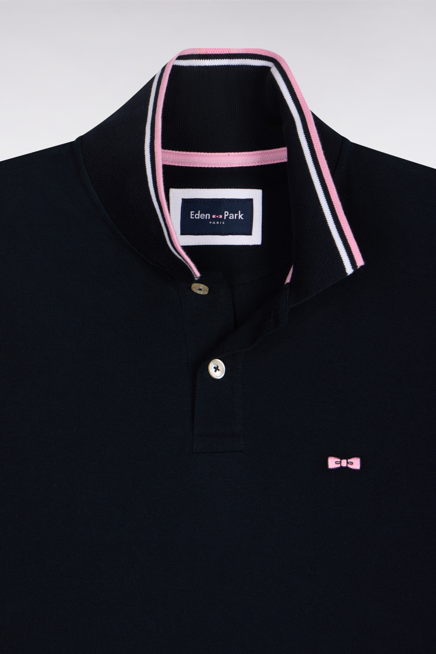 EDEN PARK - COTTON PIQUE POLO SHIRT WITH TRIM - Image 2