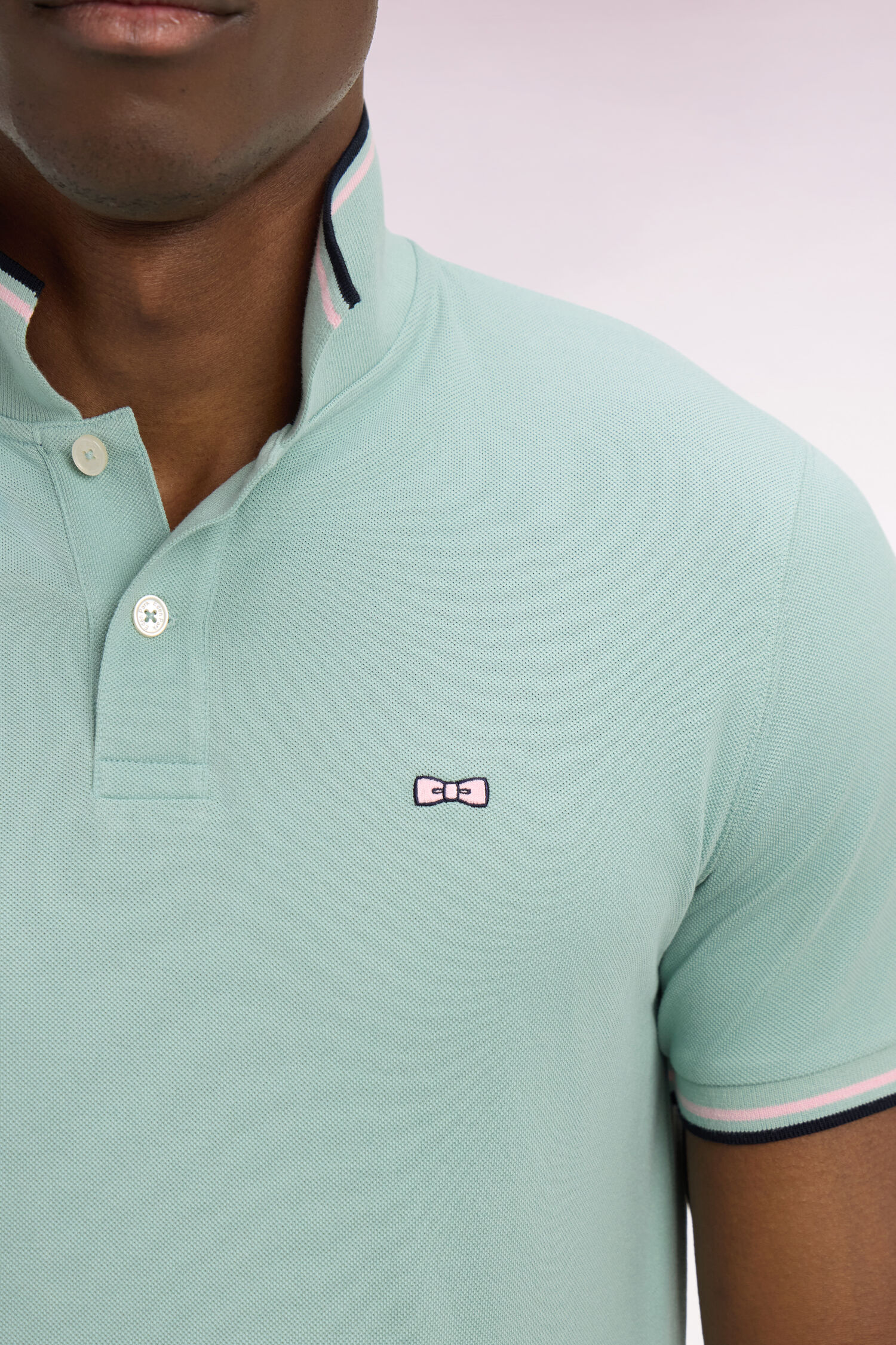 EDEN PARK - COTTON PIQUE POLO SHIRT WITH TRIM - Image 6