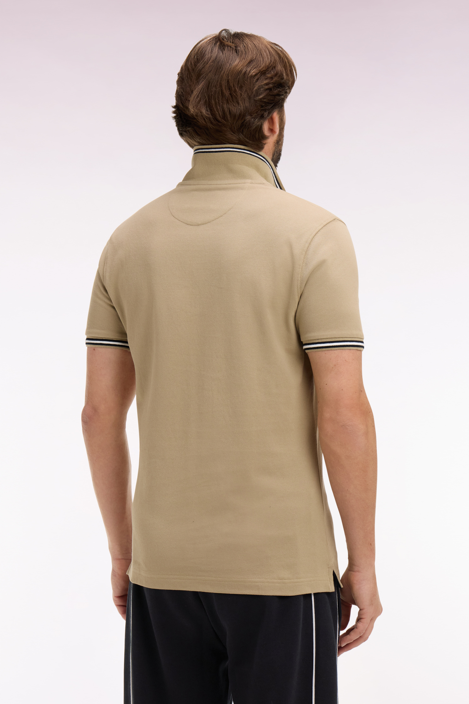 EDEN PARK - COTTON PIQUE POLO SHIRT - Image 4