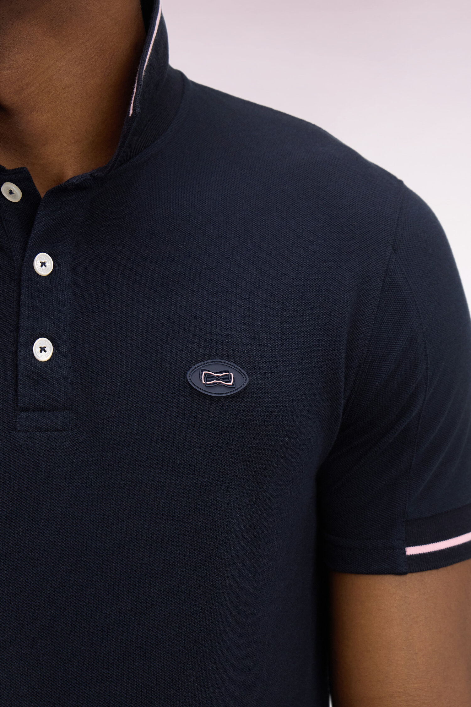 EDEN PARK - COTTON PIQUE POLO SHIRT - Image 3