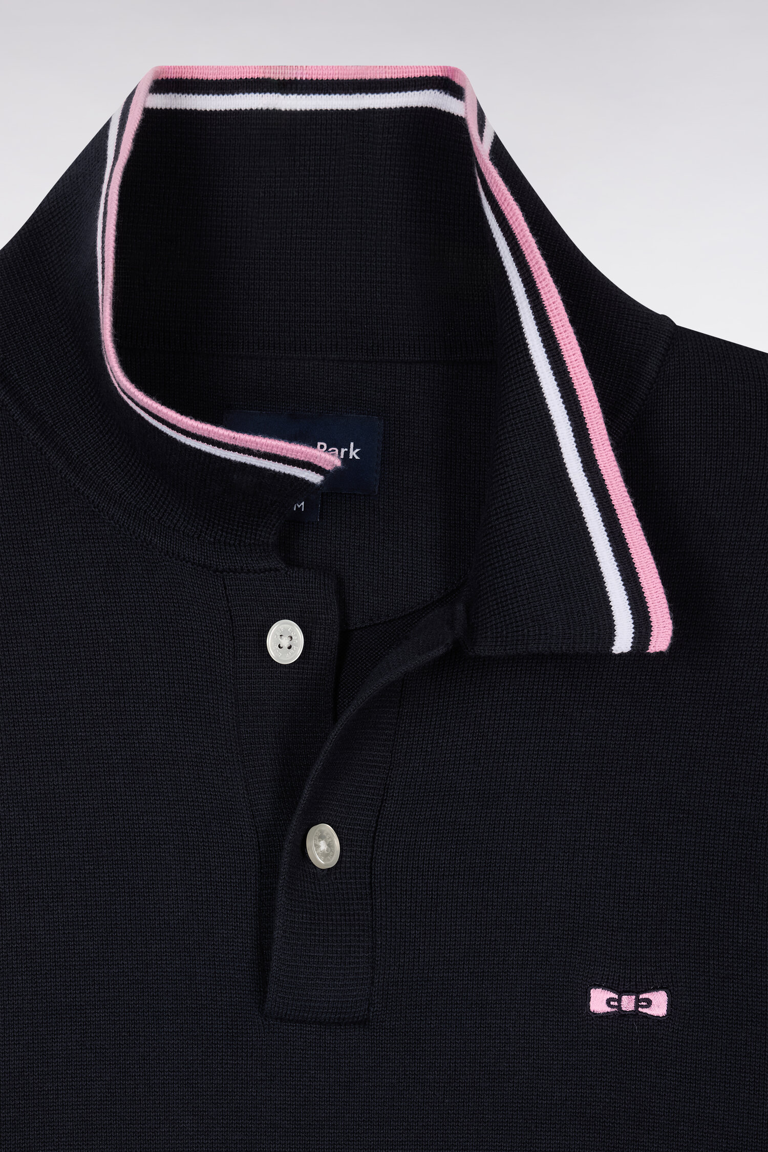 EDEN PARK - COTTON KNIT POLO - Image 3