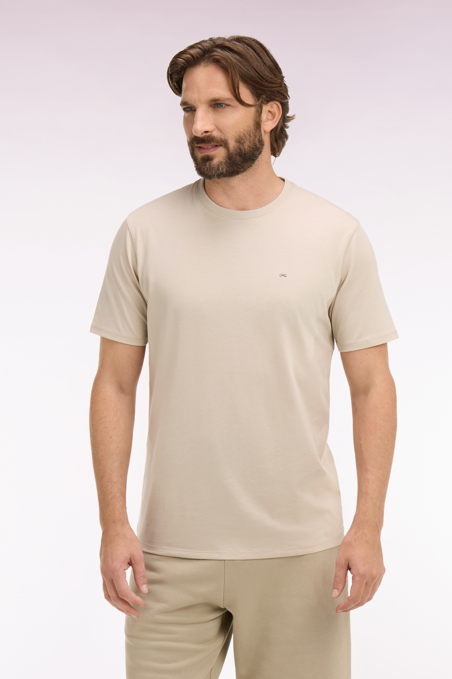 EDEN PARK - PIMA COTTON CREW NECK T SHIRT - Image 9