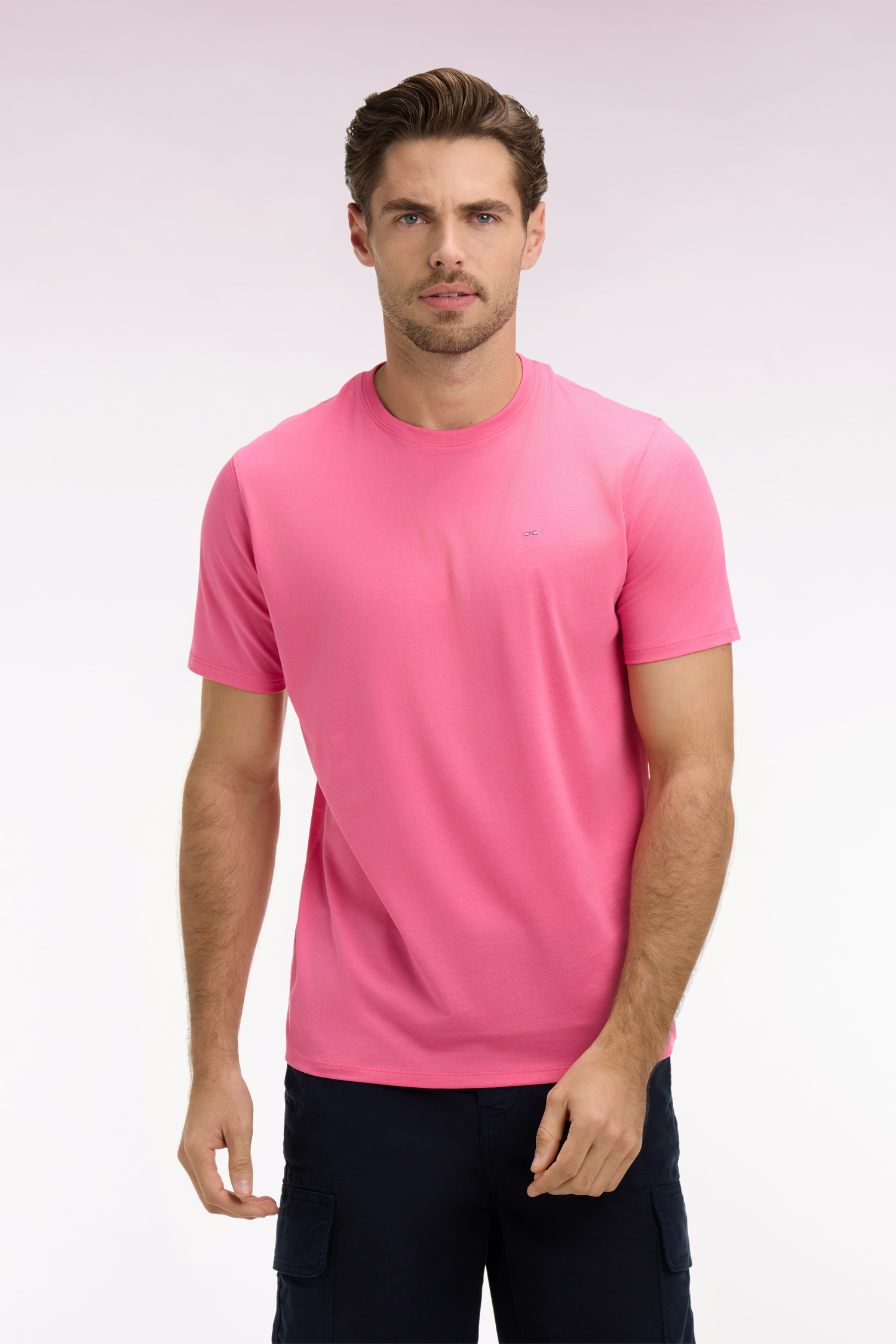 EDEN PARK - PIMA COTTON CREW NECK T SHIRT - Image 1