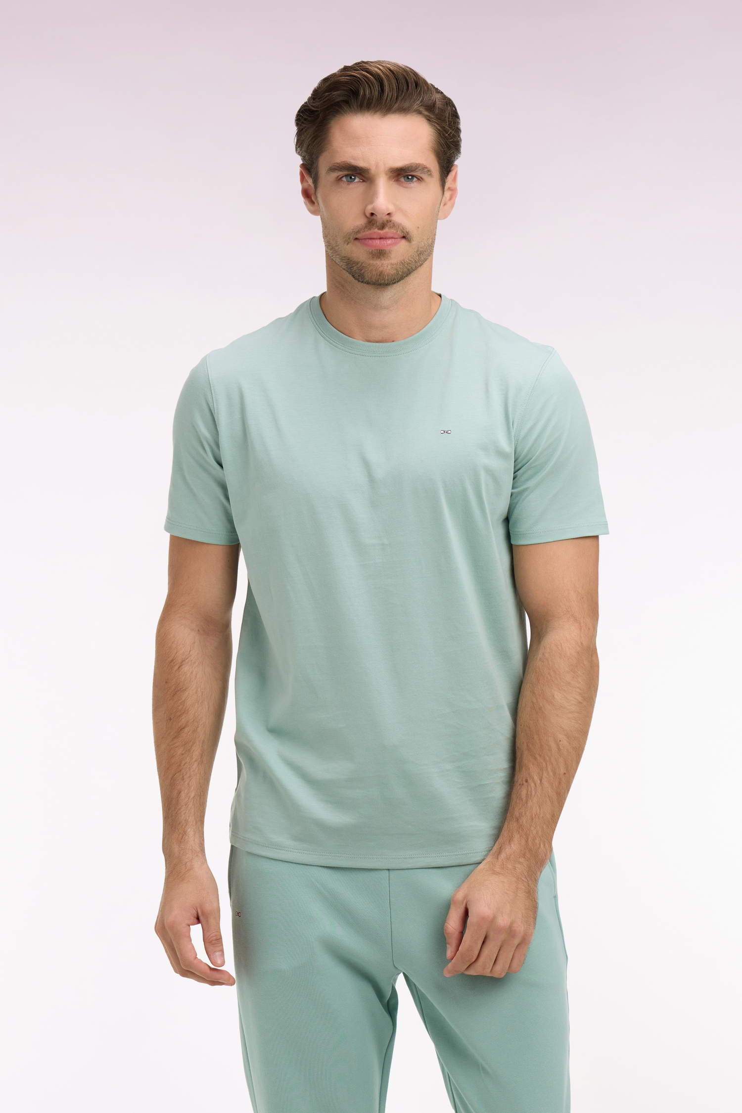 EDEN PARK - PIMA COTTON CREW NECK T SHIRT - Image 5