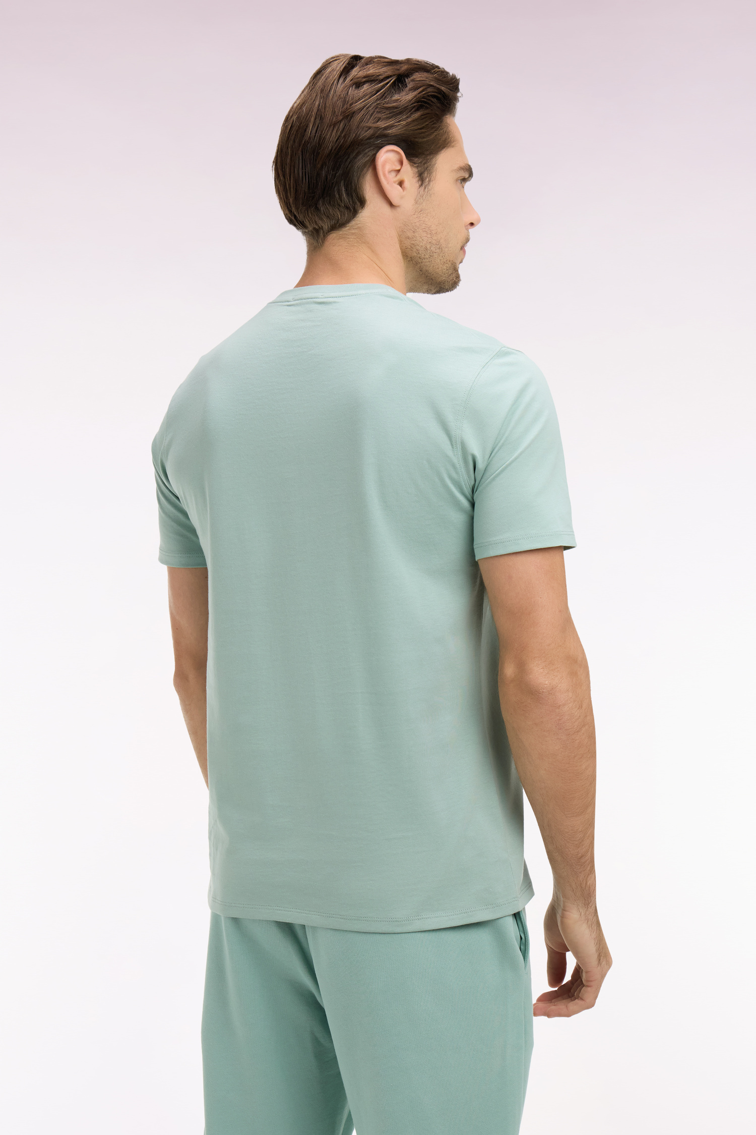 EDEN PARK - PIMA COTTON CREW NECK T SHIRT - Image 8