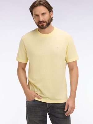 EDEN PARK - COTTON & LINEN BLEND T SHIRT