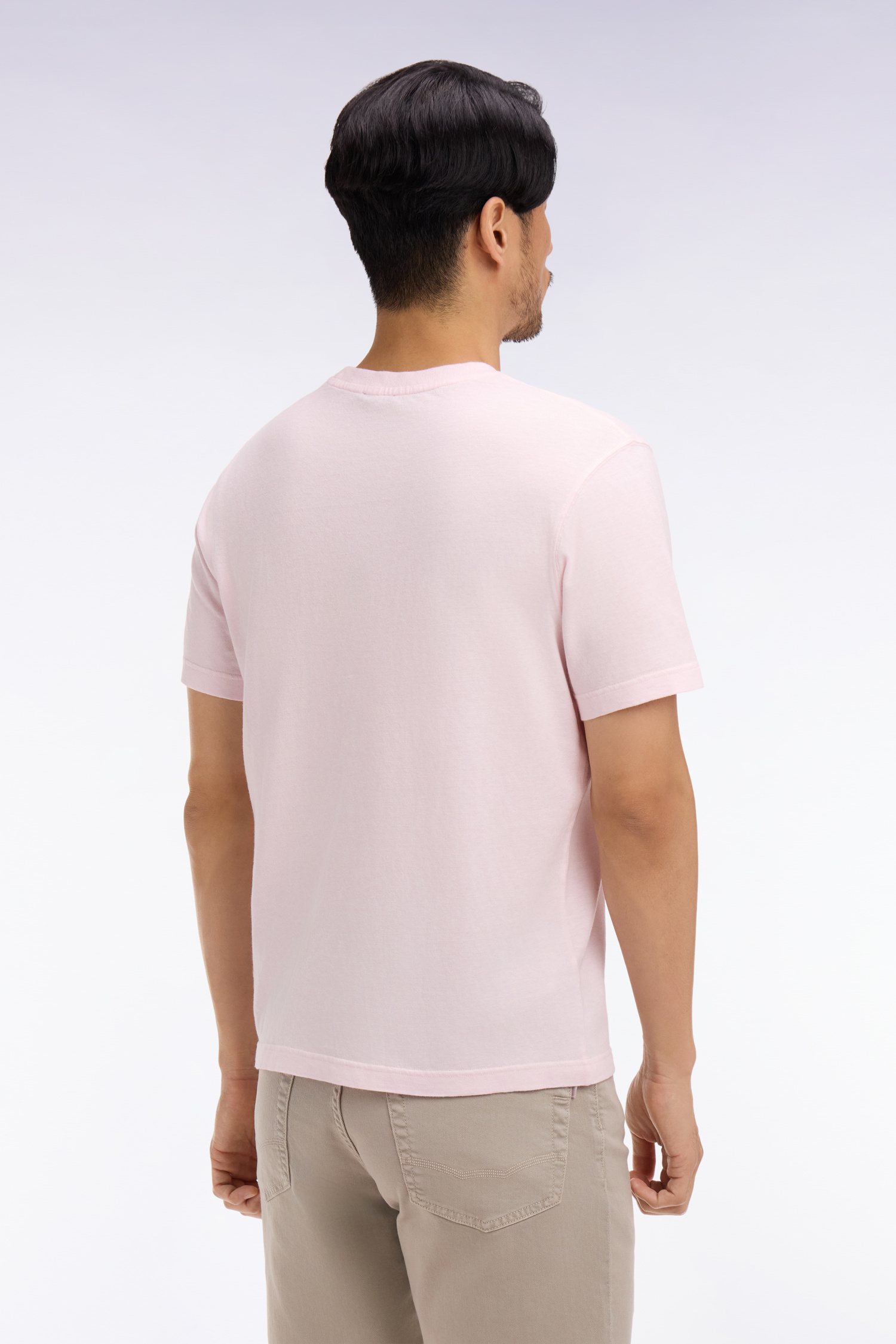 EDEN PARK - COTTON & LINEN BLEND T SHIRT - Image 8