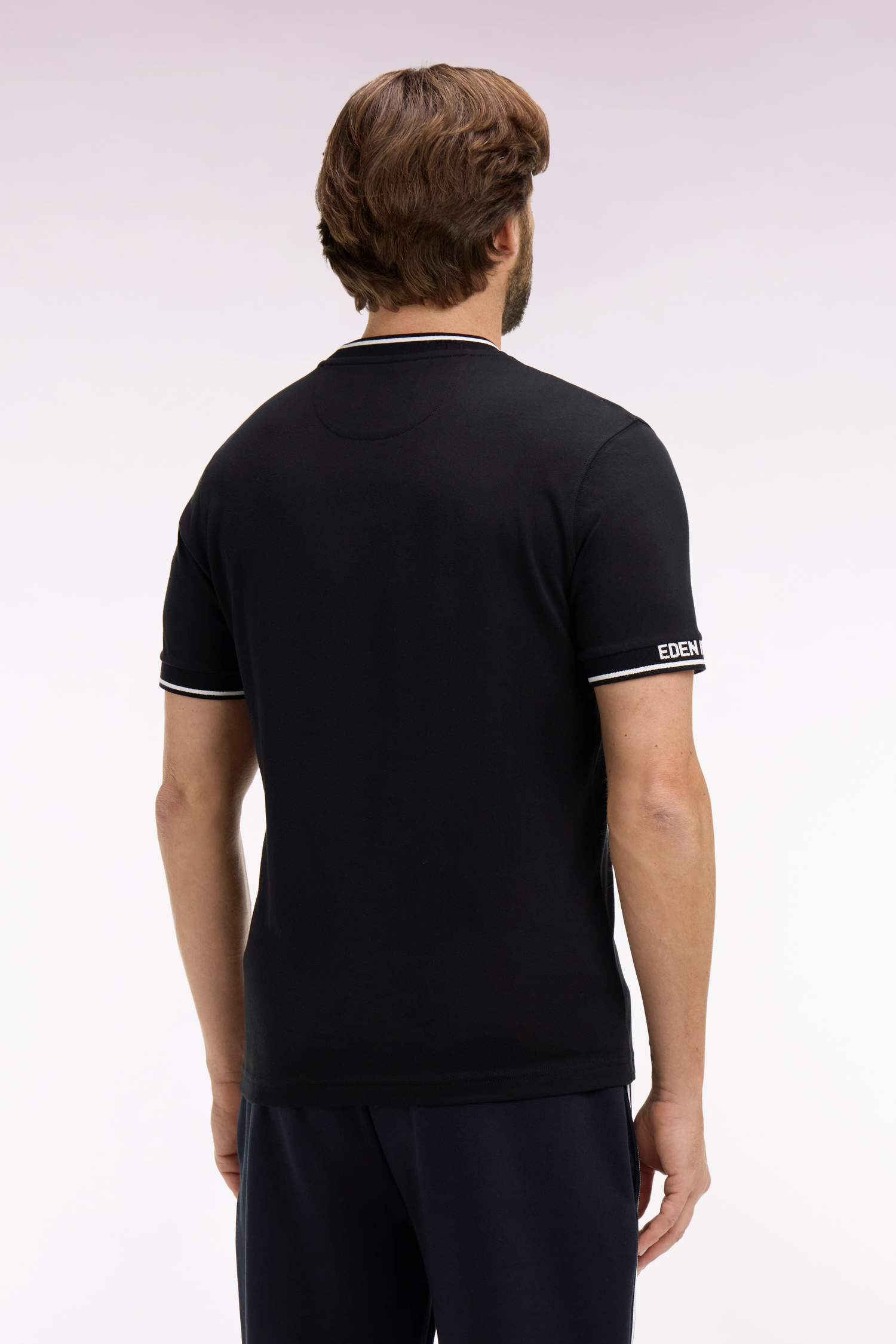 EDEN PARK - COTTON T-SHIRT WITH TRIM - Image 4