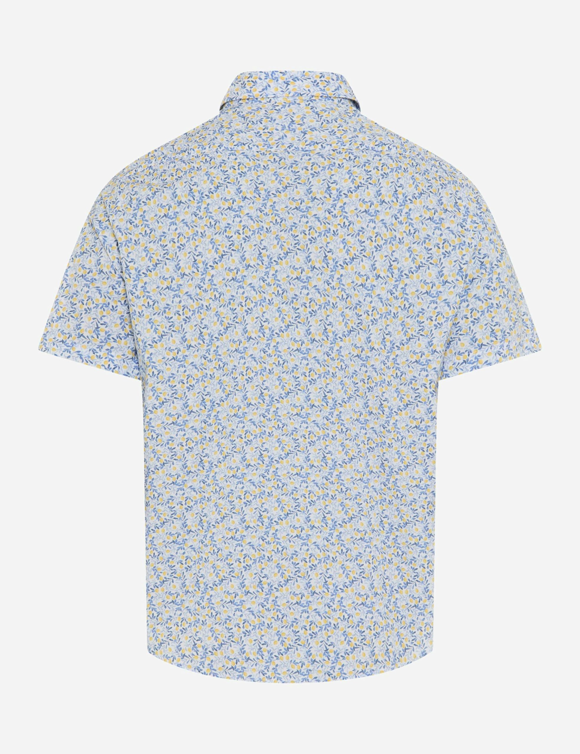 BRAX – SHORT SLEEVED COTTON SHIRT - Image 4