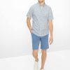 BRAX – SHORT SLEEVED COTTON SHIRT - Thumbnail Image 2