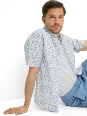 BRAX – SHORT SLEEVED COTTON SHIRT