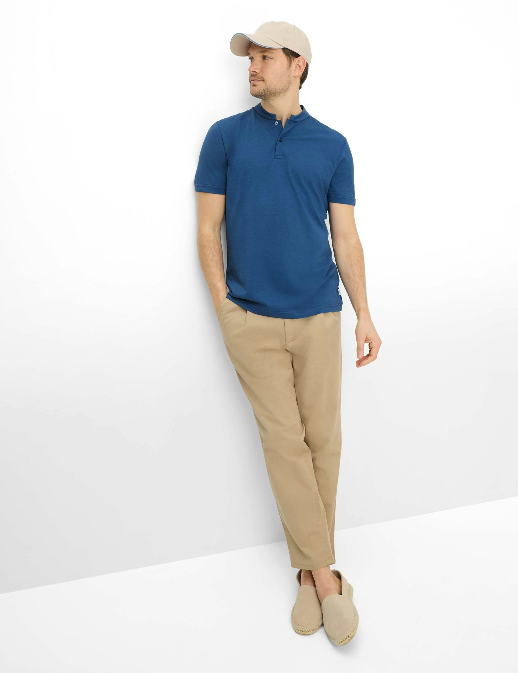 BRAX – ULTRALIGHT STAND UP COLLAR POLO SHIRT - Image 2