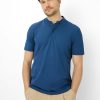 BRAX – ULTRALIGHT STAND UP COLLAR POLO SHIRT - Thumbnail Image 1