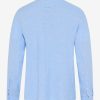 BRAX – LINEN SHIRT WITH RAISED COLLAR - Thumbnail Image 8