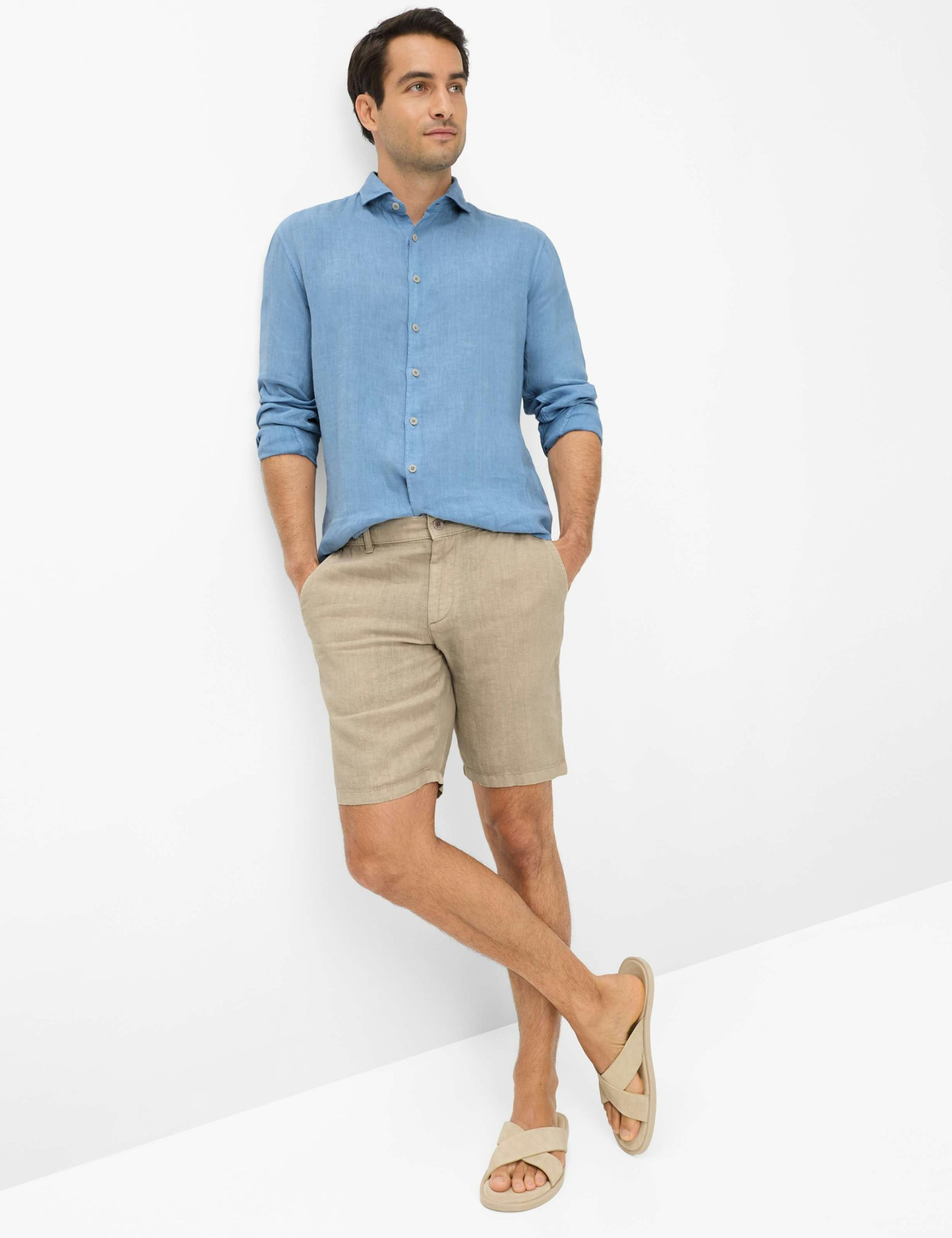 BRAX – LINEN BERMUDA SHORTS - Image 2