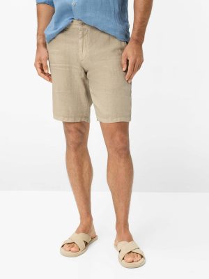BRAX – LINEN BERMUDA SHORTS